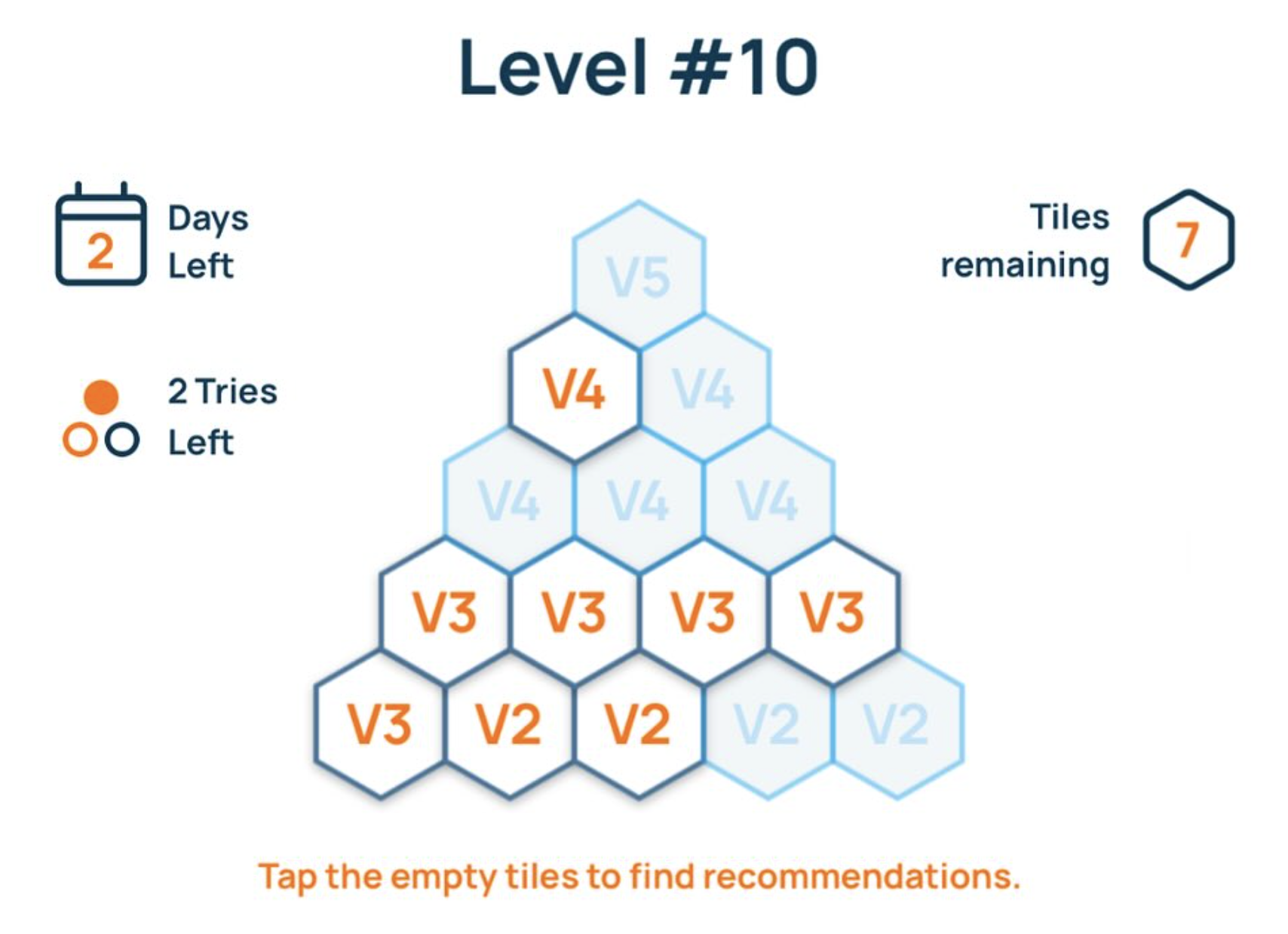 pebble pyramid screenshot